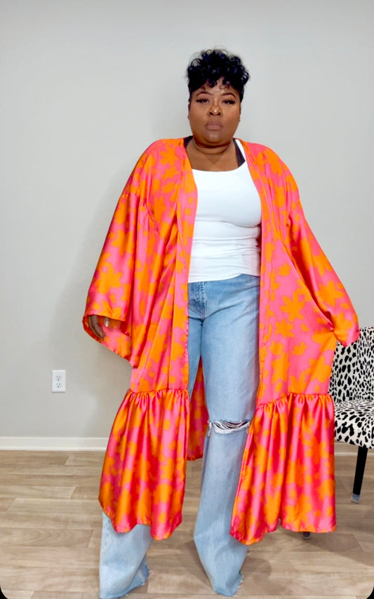 Tangerine Kimono